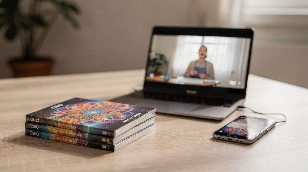 От DVD к стримингу: как медиатека Ошо переходит в цифровой формат